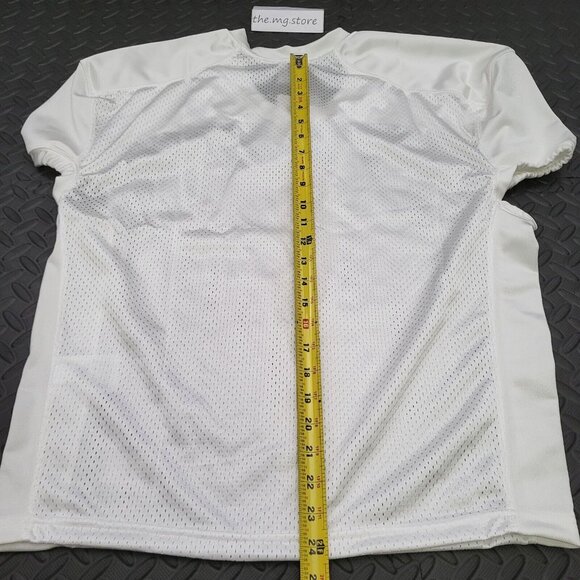 Nike Vapor Varsity Football Practice Mesh Jersey Shirt Men's Sz L 908729-100 - Picture 3 of 4